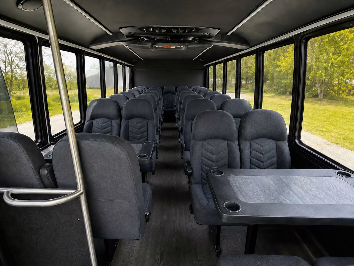 20 passenger minibus interior