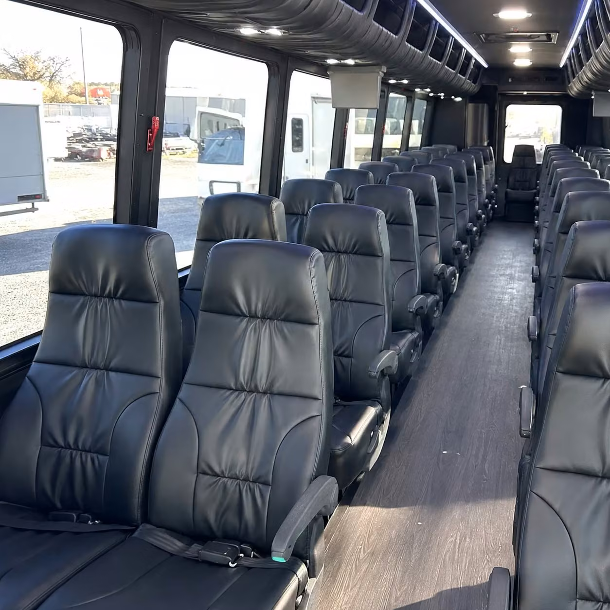 25 passenger minibus inside