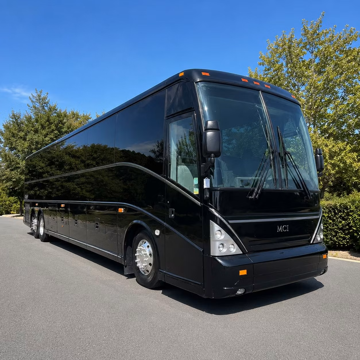 a wayne corporate event bus rental that makes your company look good