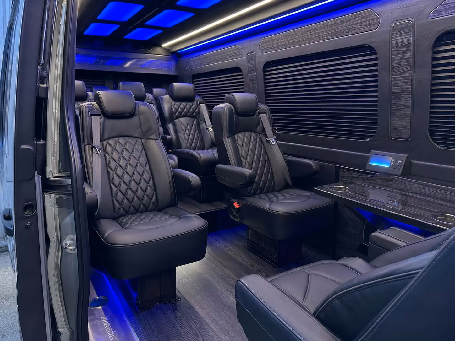sprinter van transportation for groups and events across wayne