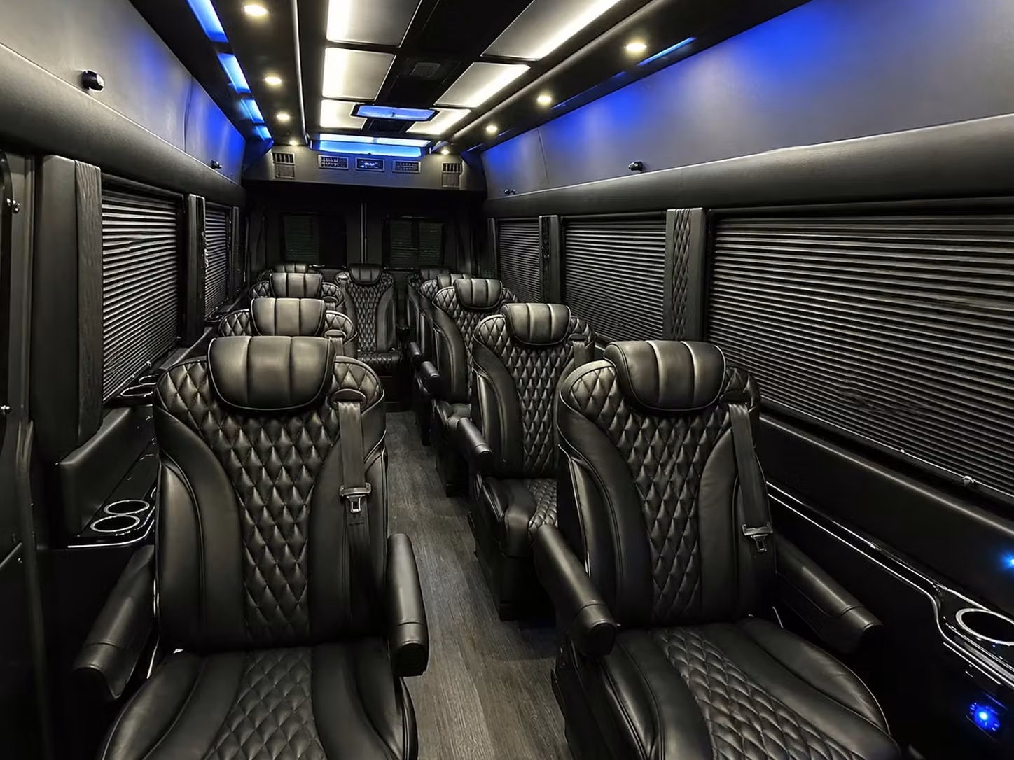 sprinter van with driver interior