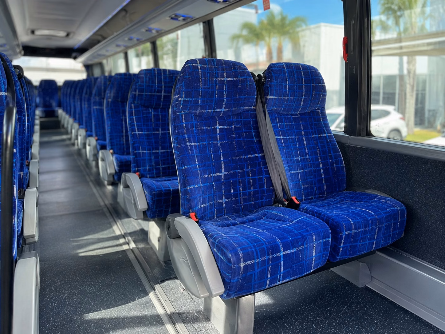 wayne charter bus interior
