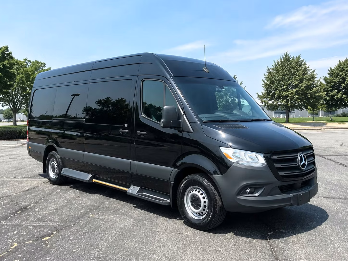 wayne sprinter van rental with driver